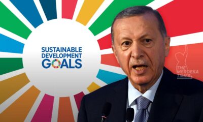 Presiden Turkiye, Recep Tayyip Erdogan pada Khamis mengadu tidak selesa dengan penggunaan warna disifatkannya sebagai “warna LGBT” yang digunakan dalam dekorasi mempromosi Matlamat Pembangunan Mampan (SDG) di Pertubuhan Bangsa-Bangsa Bersatu (PBB).