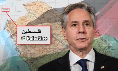 Peta baharu Arab Saudi kekalkan wilayah haram Israel sebagai Palestin