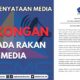 Angkatan Mahasiswa UM bersolidariti dengan media tempatan