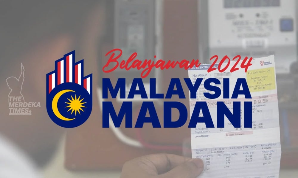 Belanjawan 2024: Rebat bil elektrik maksimum RM40 sebulan kepada golongan miskin tegar