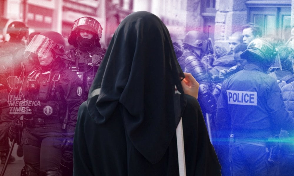 Jiran mengadu ucap 'Assalamualaikum', Polis Perancis tahan wanita Muslim