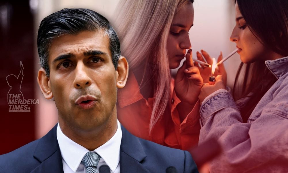 Rishi Sunak cadang remaja 14 tahun ke bawah generasi penamat rokok di UK