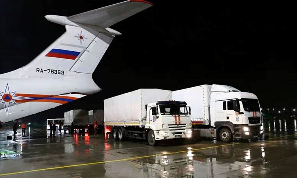 Russia sumbang 27 tan bantuan kemanusiaan ke Gaza