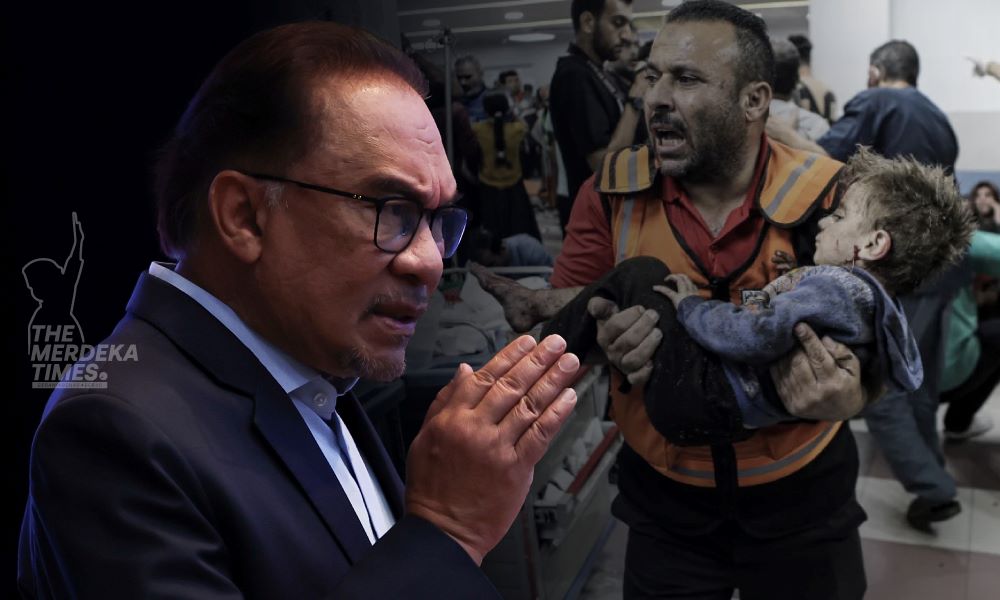 Israel gila, hilang perikemanusiaan bom hospital di Gaza - Anwar