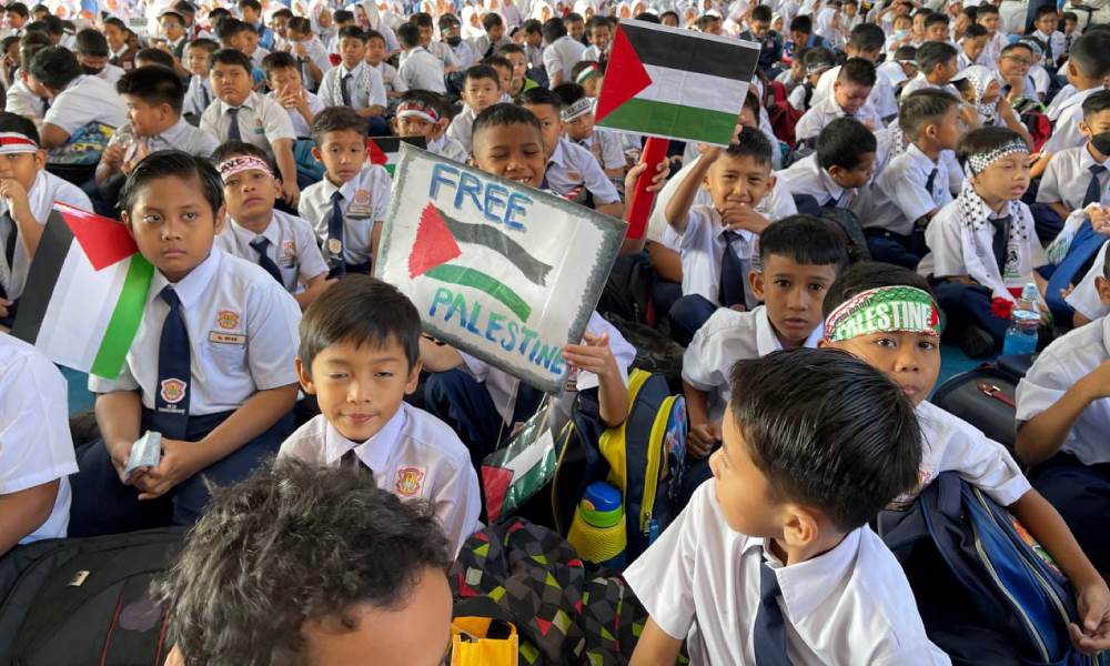 Minggu Solidariti Palestin: Pupuk nilai kemanusiaan, perpaduan sejagat antara murid berbilang kaum