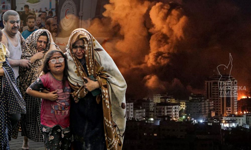 Gaza: Tentera Israel bom sekolah tempatkan penduduk Palestin yang hilang tempat tinggal