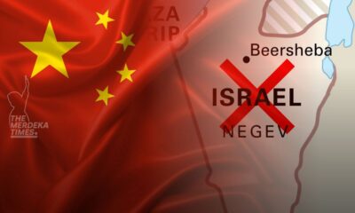 China padam Israel dari peta atas taliannya