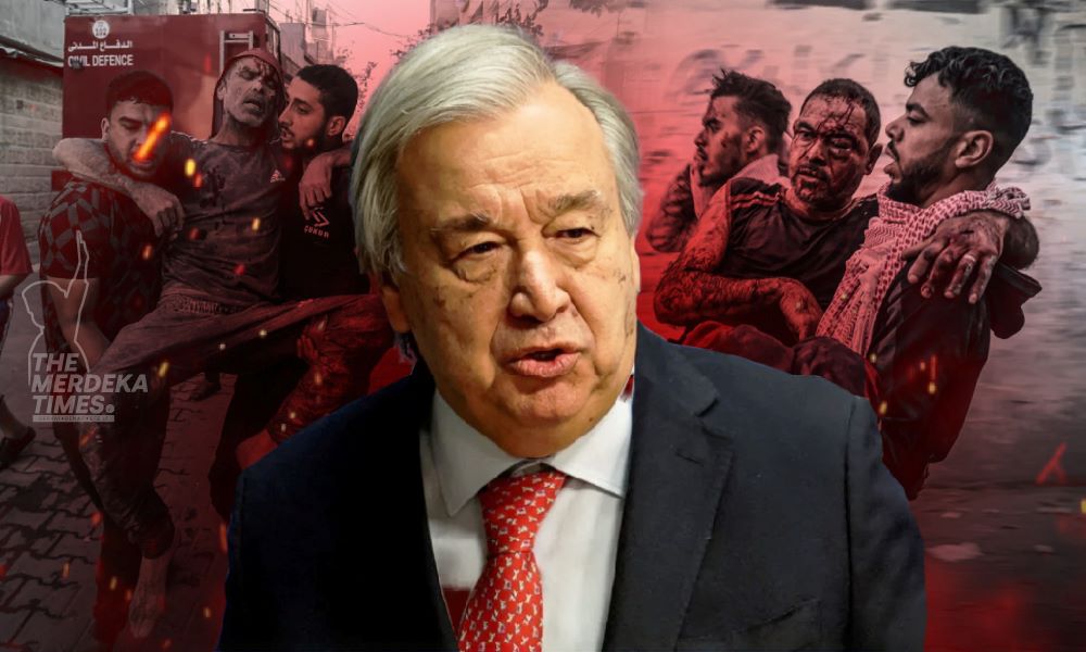 Guterres tekan ‘butang panik’, guna Artikel 99 Piagam PBB gesa gencatan senjata di Gaza