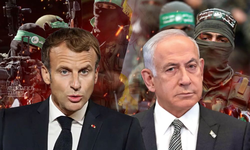 Mampukah pengganas Israel hapuskan Hamas? – soal Presiden Perancis