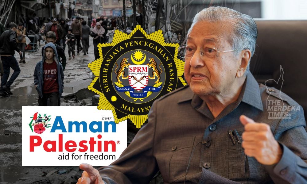 Terus beku akaun Aman Palestin, SPRM umpama ‘dera’ penduduk Gaza – Tun Mahathir