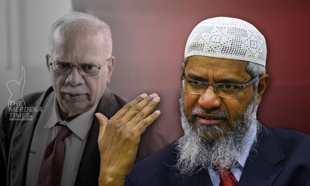 Dakwaan fitnah: Zakir Naik failkan tuntutan balas terhadap Ramasamy