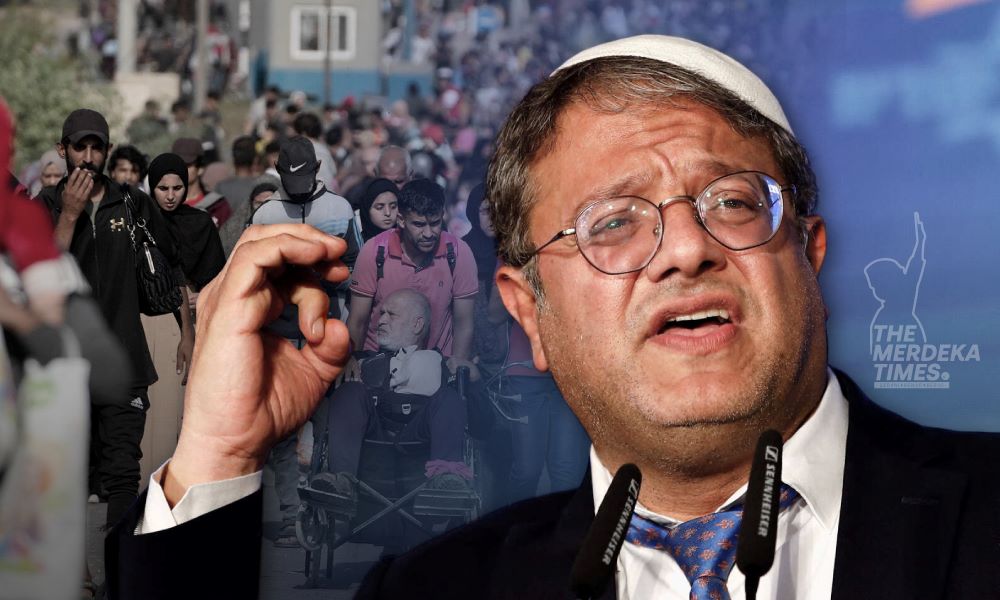 "Kita perlu duduki Gaza dan kekal di sana" – Menteri Keselamatan Israel