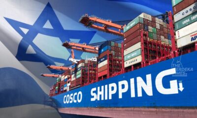 Syarikat perkapalan kontena keempat terbesar China tangguh perjalanan ke Israel