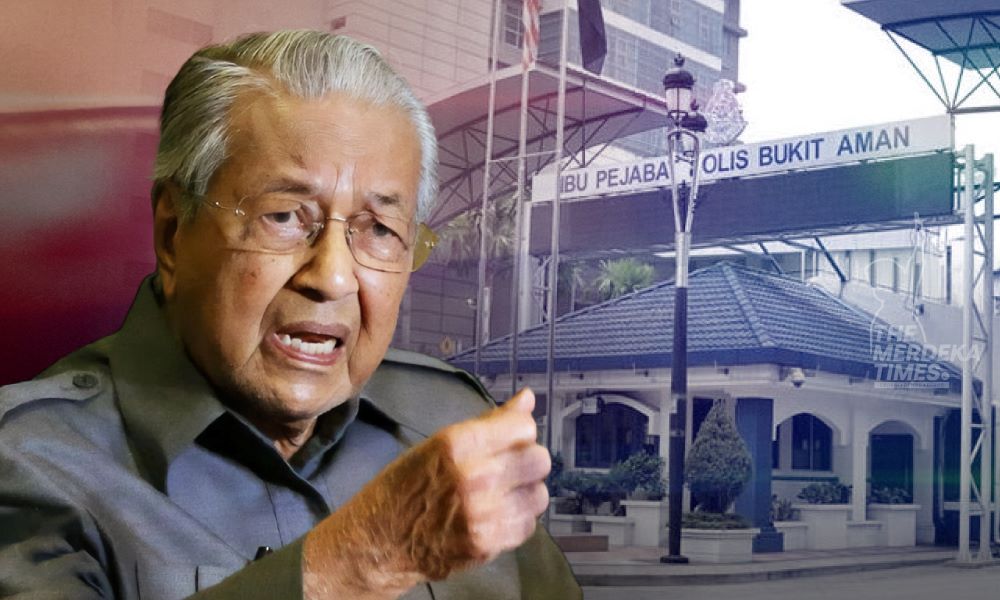 ‘10 kali disoal siasat polis hanya kerana saya suarakan pendirian sendiri’ – Tun M