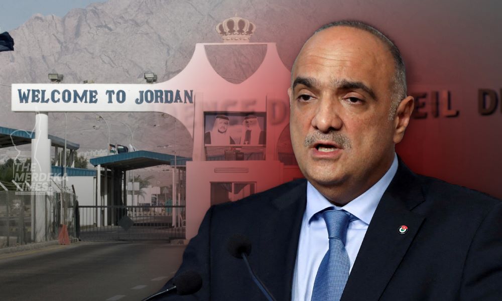 PM Jordan nafi wujud koridor darat Jordan-Israel