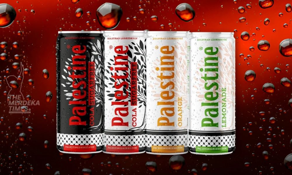 Alternatif minuman boikot, Dua beradik Sweden-Palestin hasilkan “Palestine Cola”