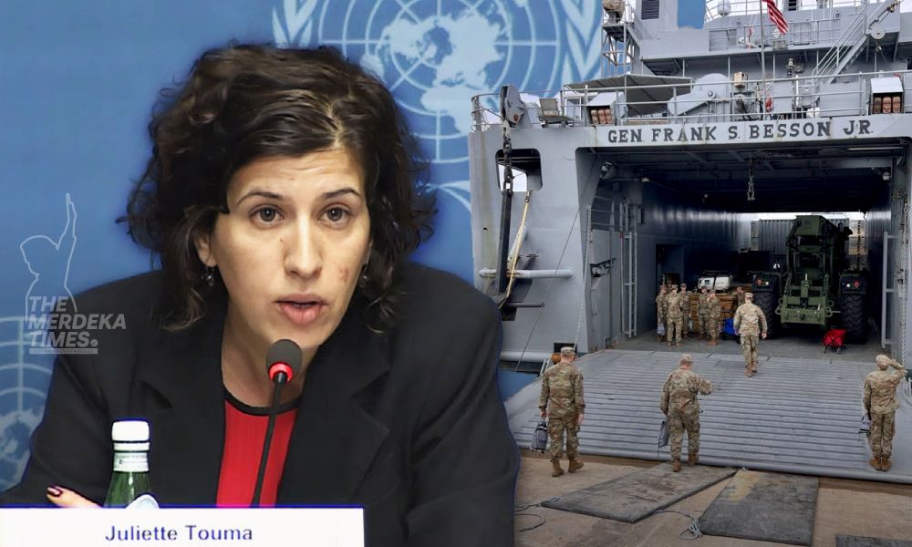 AS bina pelabuhan sementara, UNRWA persoal mengapa guna cara sukar untuk bantu Gaza?