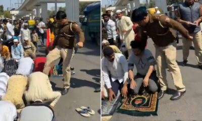 Tendang jemaah solat Jumaat, Polis Delhi digantung tugas